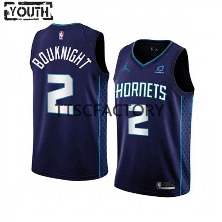 Maglia NBA Charlotte Hornets James Bouknight 2 Jordan 2022-23 Statement Edition Viola Swingman - Bambino